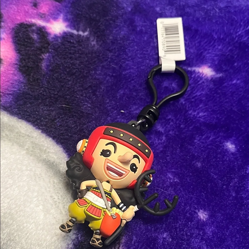 NWT One Piece Usopp Keychain